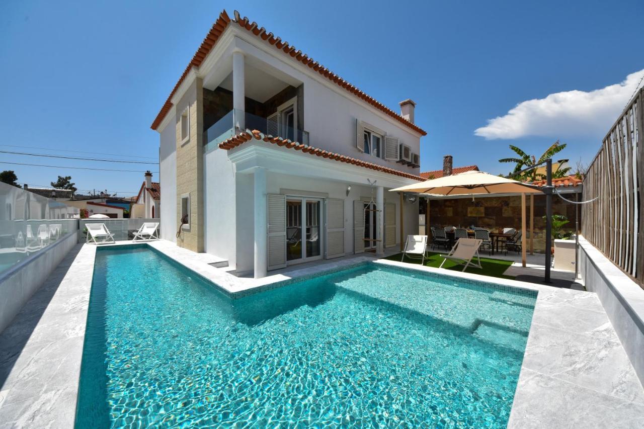 Aroeira Villa With Heated Pool By Golf Course, Beach And Lisbon Esterno foto