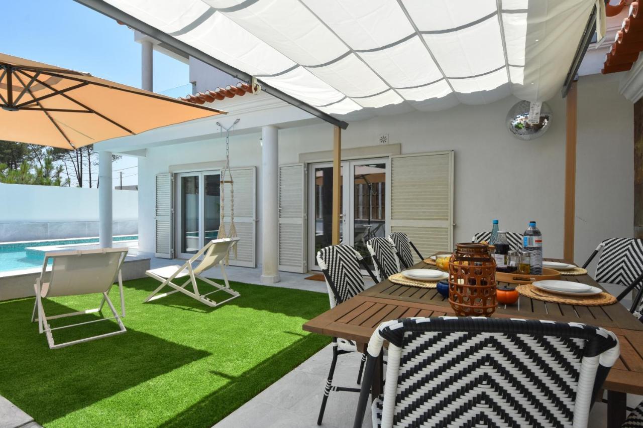 Aroeira Villa With Heated Pool By Golf Course, Beach And Lisbon Esterno foto