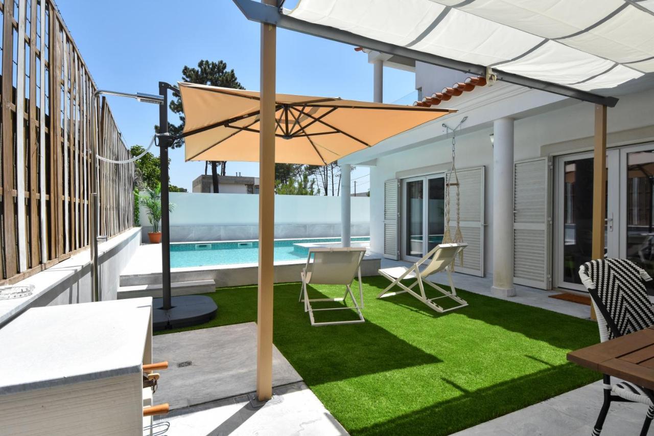 Aroeira Villa With Heated Pool By Golf Course, Beach And Lisbon Esterno foto